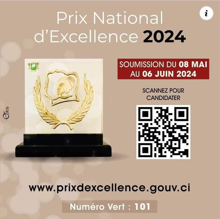 Côte d'Ivoire / Prix National d'excellence: Recherche de laureats 1 Côte d’Ivoire / Prix National d’excellence: Recherche de laureats