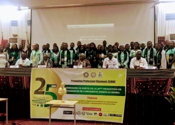 Burkina faso/ 70 nouveaux docteurs en pharmacie prêtent serment
