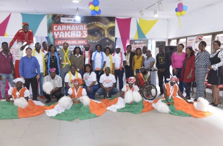 Yamoussoukro : Le Carnaval Yakoa 3 se tiendra du 5 au 8 décembre 2024 à la Place Jean-Paul II