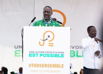 Meeting du PDCI à Yopougon : Tidjane Thiam plaide pour une Côte d&rsquo;Ivoire unie et une élection transparente