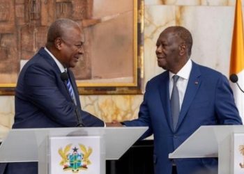 Réintégration des pays AES à la CEDEAO : Ouattara et Mahama plaident pour l'unité régionale 14 Deux president alassane et john