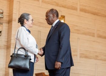 Fin de mission en Côte d’Ivoire : l’ambassadrice d’Israël réaffirme l’engagement de Tel-Aviv 14 Alassane Ouattara et Rony Yedidia Clein