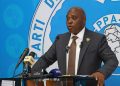 Conférence du PPA-CI consacrée à la décentralisation et au développement local, à Abidjan.