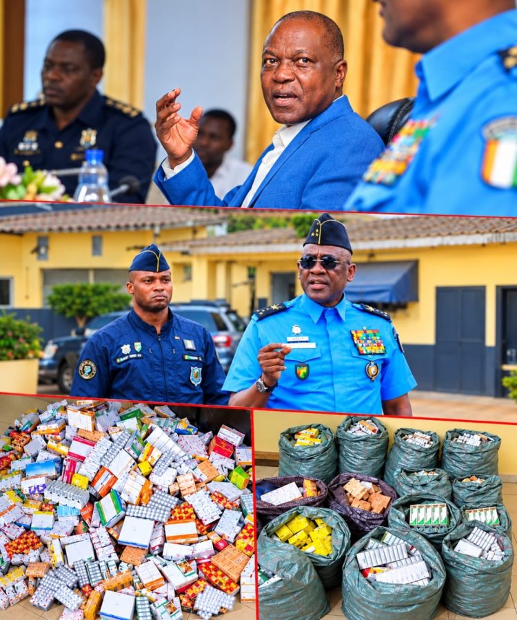 BOUAKÉ : 22 FUMOIRS DÉTRUITS ET 14 INTERPELLATIONS LORS D’UNE OPÉRATION DE SÉCURITÉ