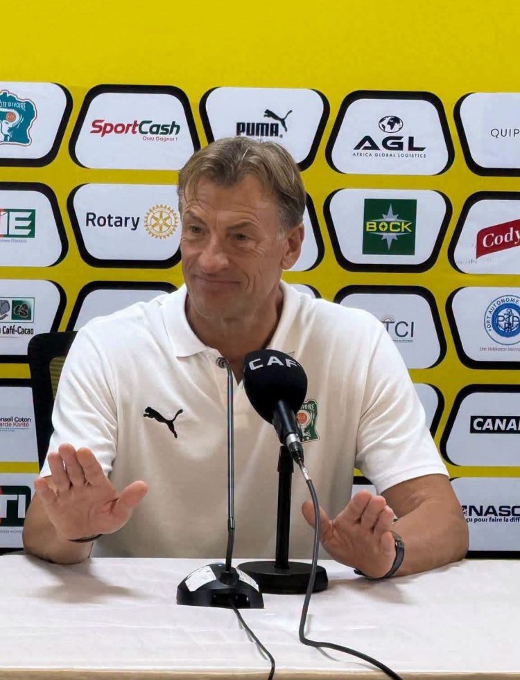 Éléphants : Hervé Renard satisfait après la victoire contre le Ghana 1 Éléphants : Hervé Renard satisfait après la victoire contre le Ghana