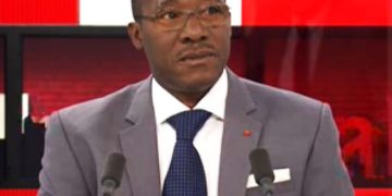 Portrait de Gnénéma Coulibaly, ancien garde des Sceaux et magistrat ivoirien.