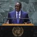 ONU: Macky Sall abandonne la course au poste de secrétaire général 10 Macky Sall, ancien président du Sénégal, prenant la parole à la tribune de l’Organisation des Nations unies (ONU).