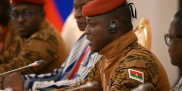 Ibrahim Traoré, président du Burkina Faso, sur une photo officielle.